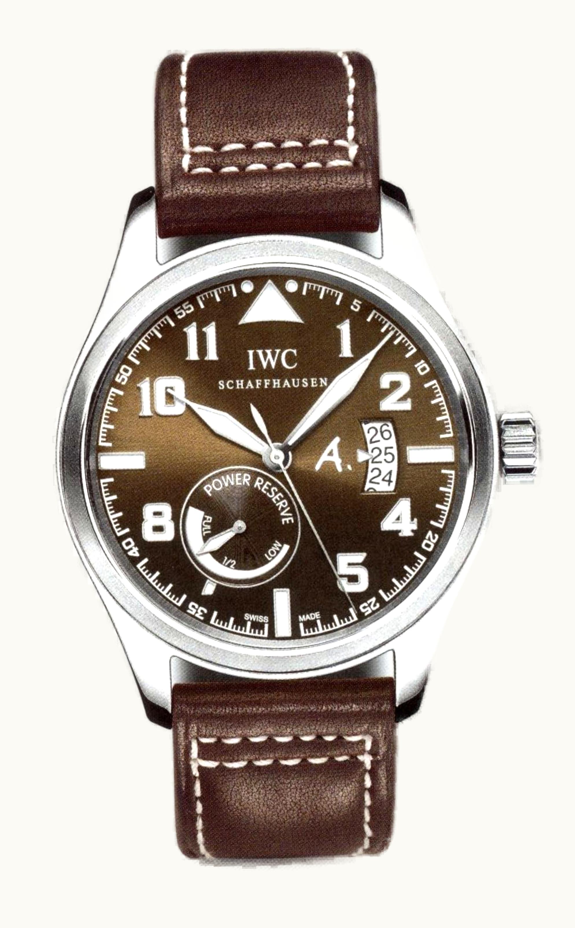 IWC Pilot's Watch Antoine De Saint Exupery Power Reserve Platinum