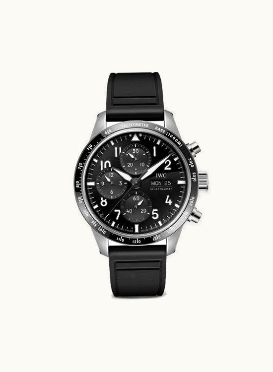 IWC Pilot's Watch Performance Chronograph Titanium / Black / Rubber