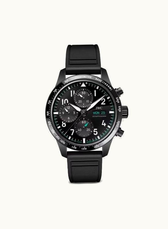 IWC Pilot's Watch Performance Chronograph Ceratanium / Black / Rubber