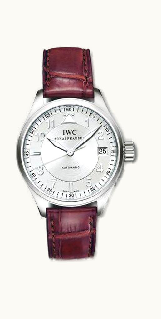 IWC Pilot's Watch Spitfire Midsize / Bordeaux Alligator