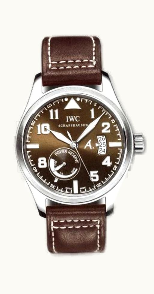 IWC Pilot's Watch Antoine De Saint Exupery Power Reserve White Gold