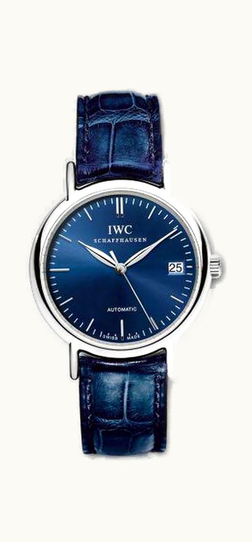 IWC Portofino Midsize Stainless Steel / Blue