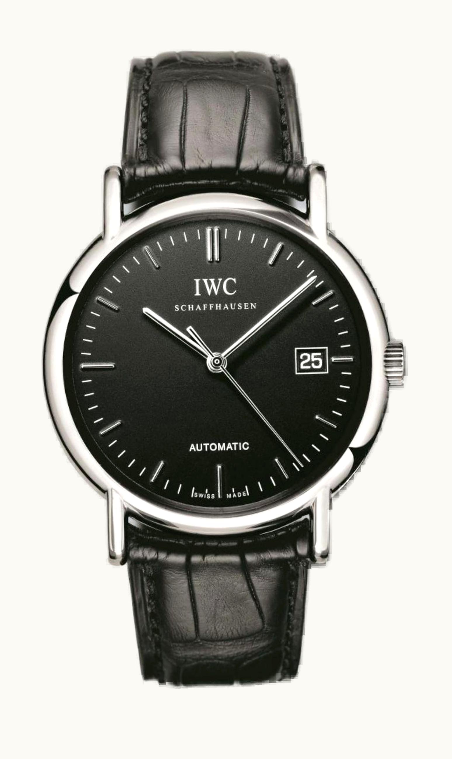 IWC Portofino Automatic / Stainless Steel / Black / Strap