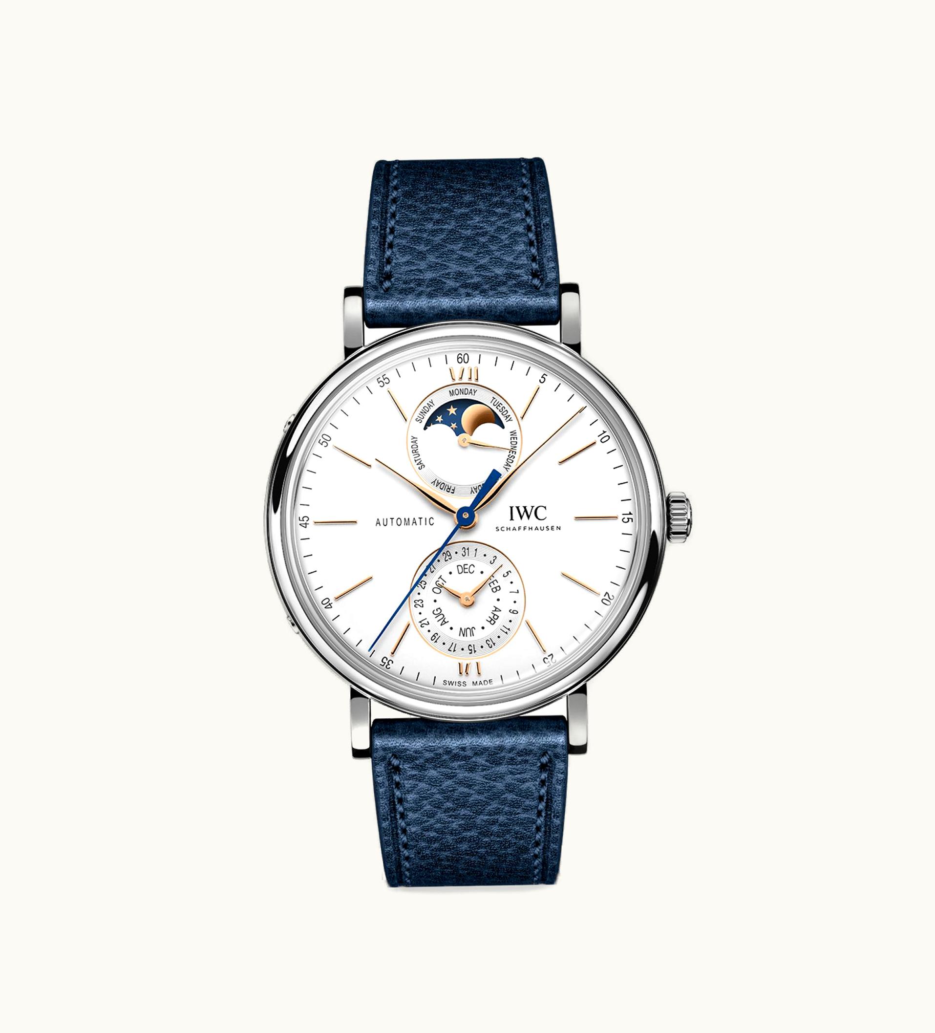 IWC Portofino Complete Calendar 41 Stainless Steel / Silver