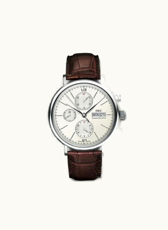 IWC Portofino Chronograph Stainless Steel / Silver