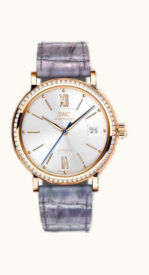 IWC Portofino Automatic 37 Red Gold / Diamond / Silver