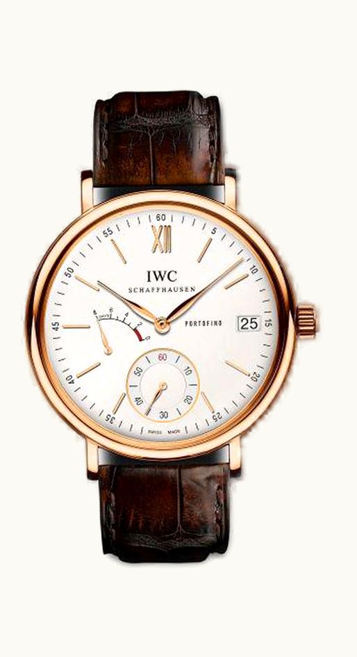 IWC Portofino Hand-Wound Eight Days Red Gold / Silver