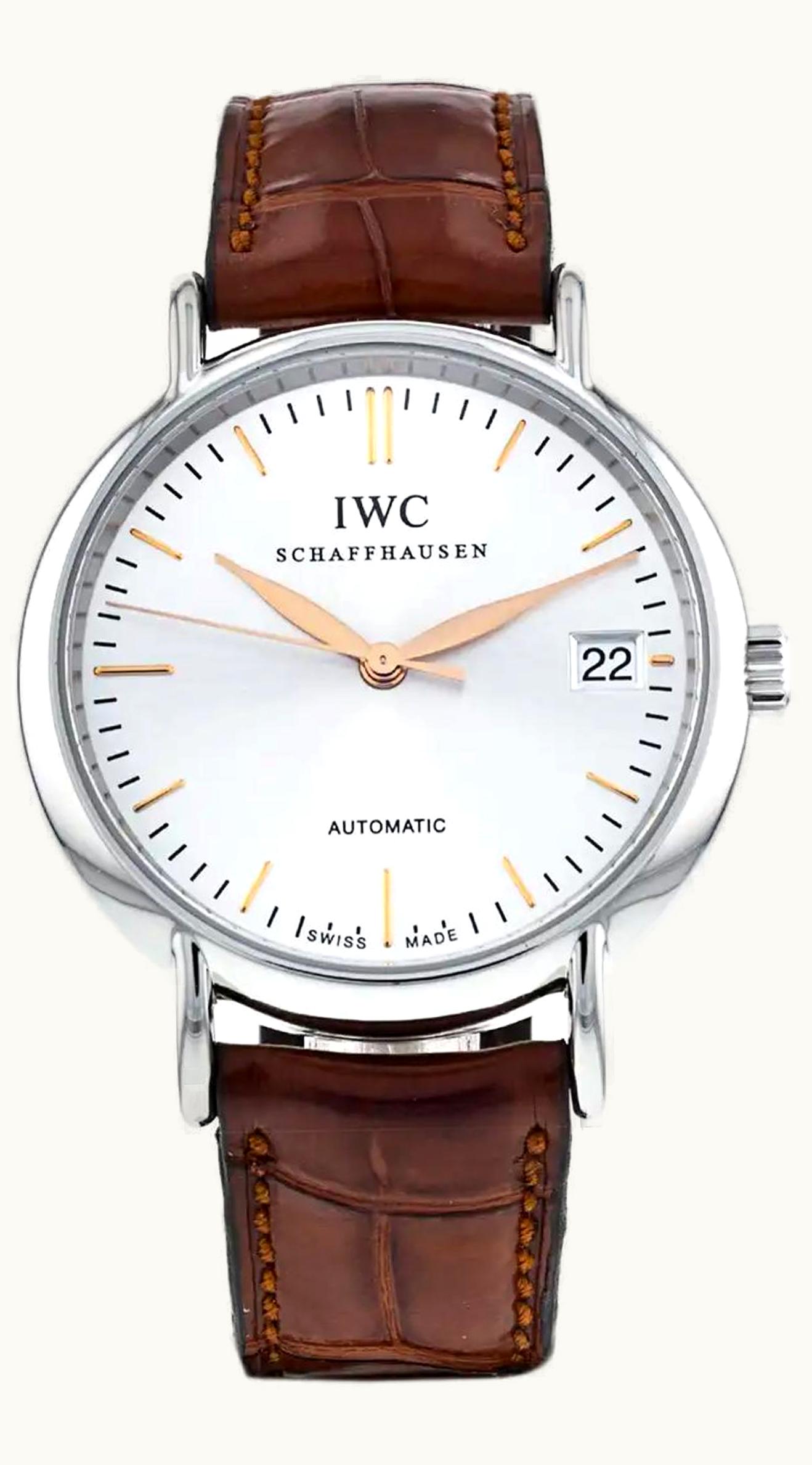IWC Portofino Midsize Stainless Steel / Silver