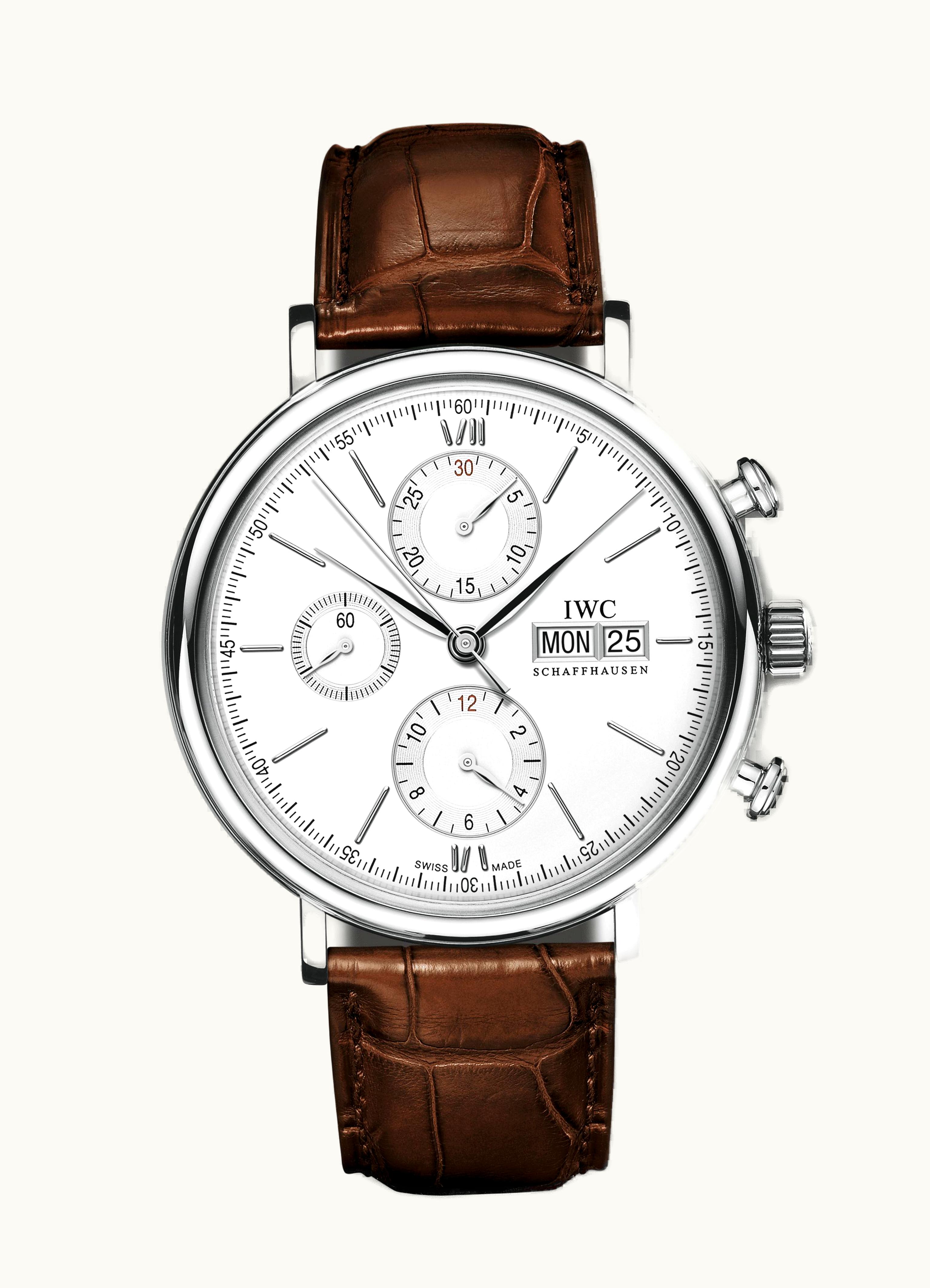 IWC Portofino Chronograph Stainless Steel / Silver