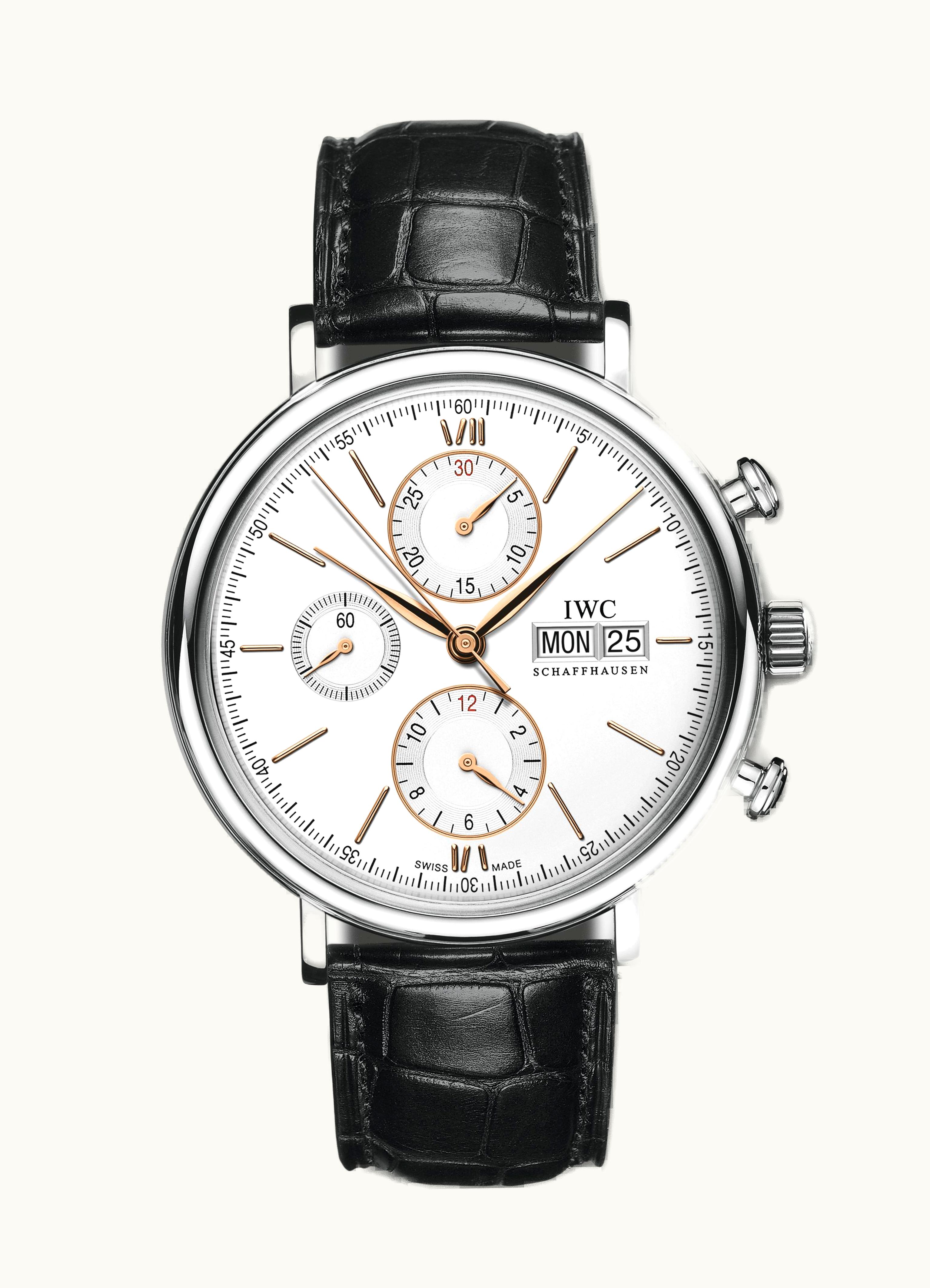 IWC Portofino Chronograph Stainless Steel / Silver