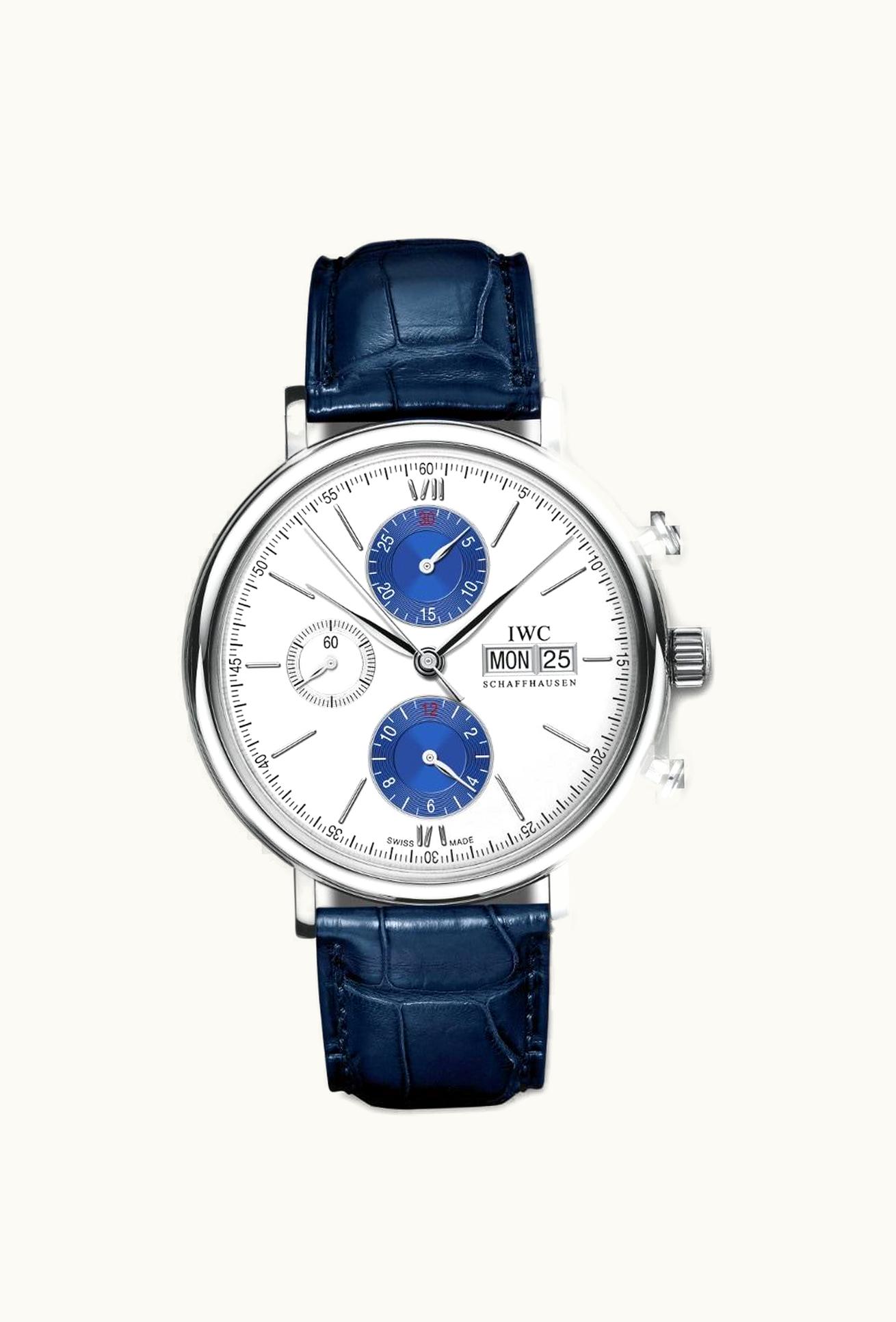 IWC Portofino Chronograph Stainless Steel / S.Y. Lee