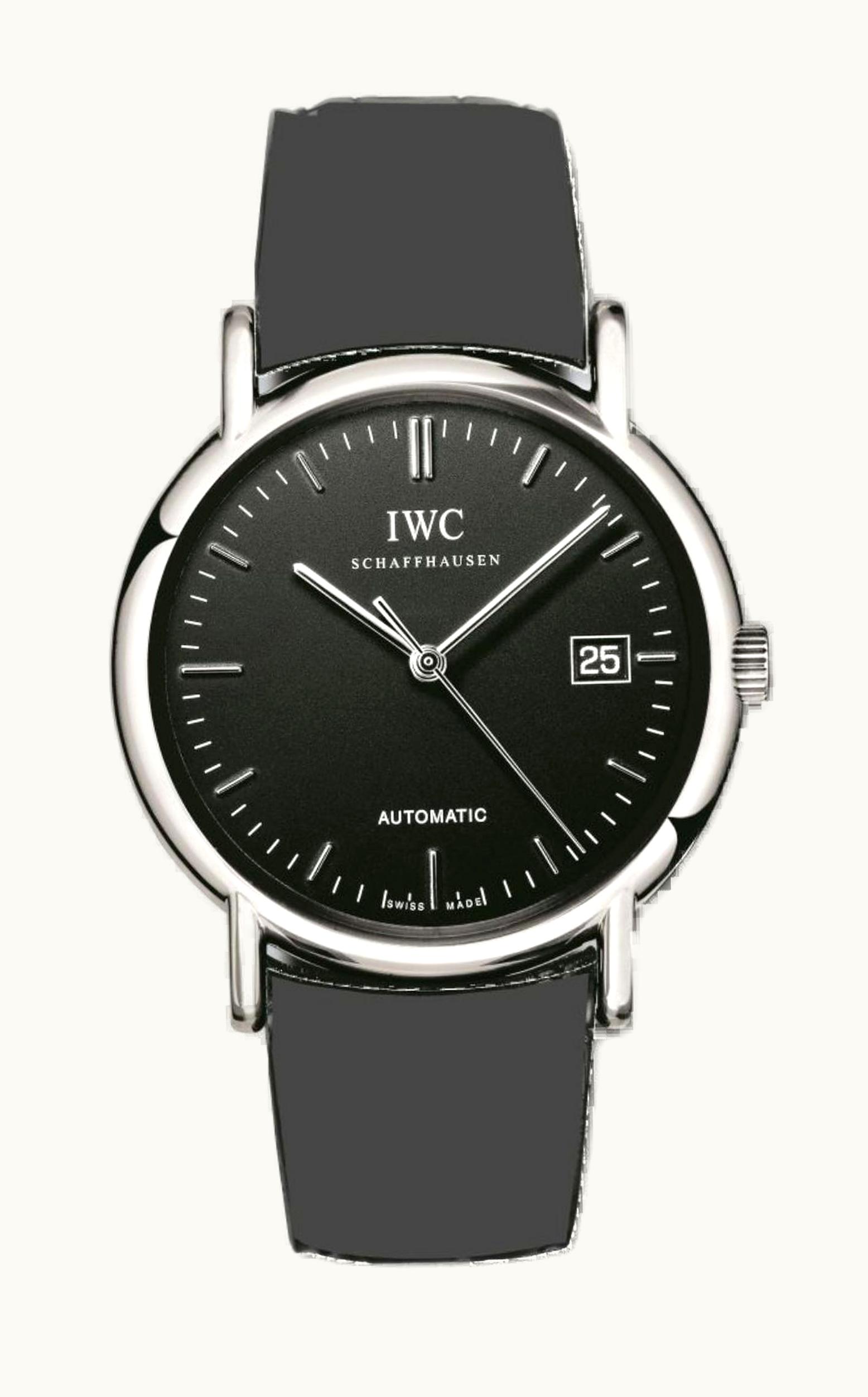 IWC Portofino Automatic / Stainless Steel / Black / Strap