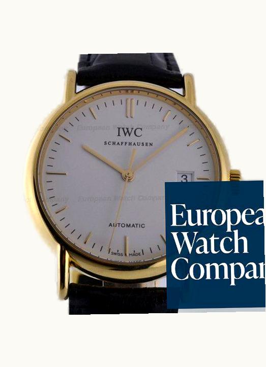IWC Portofino Automatic / Yellow Gold / White / Bracelet
