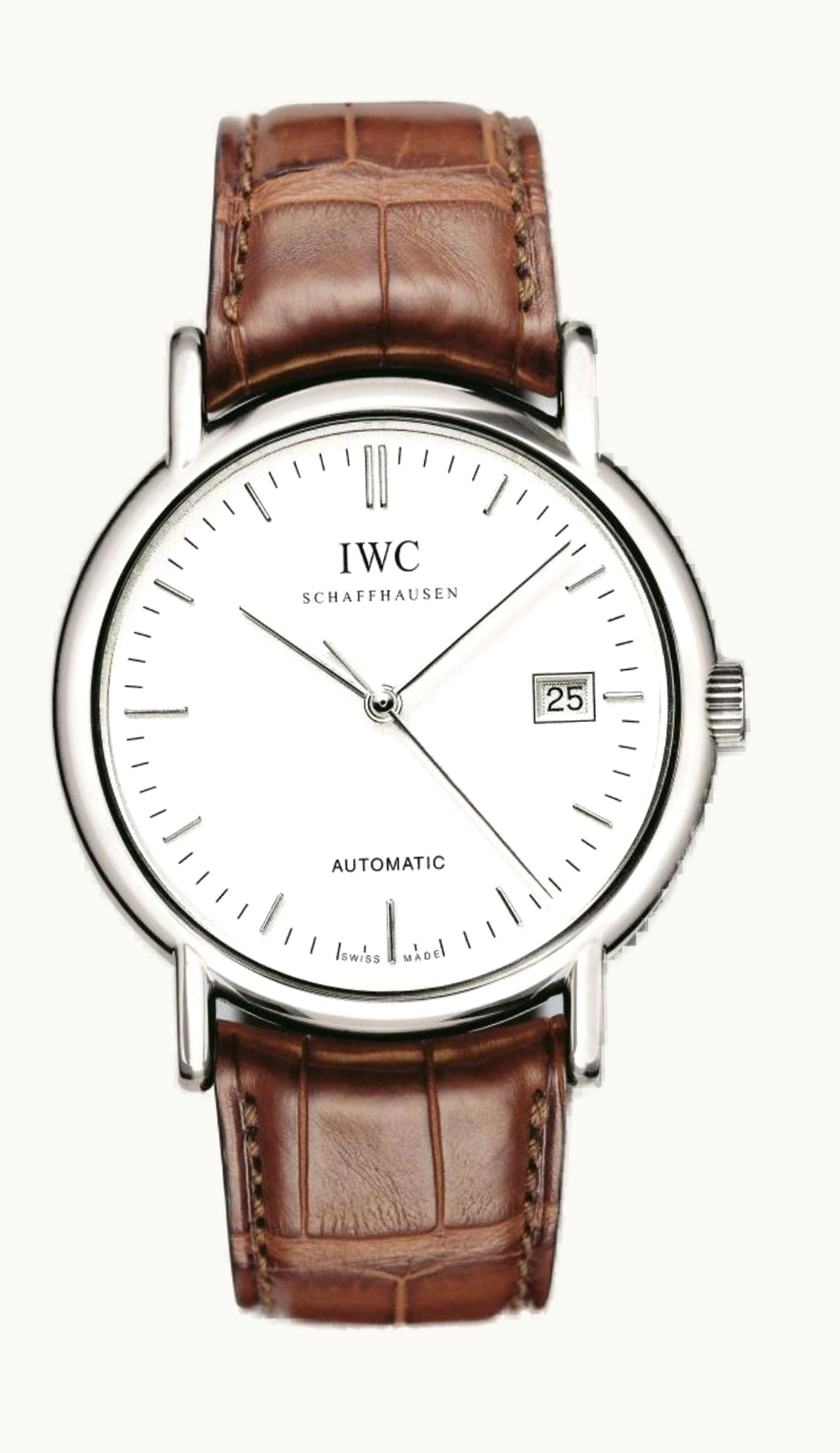IWC Portofino Automatic / Stainless Steel / White / Strap