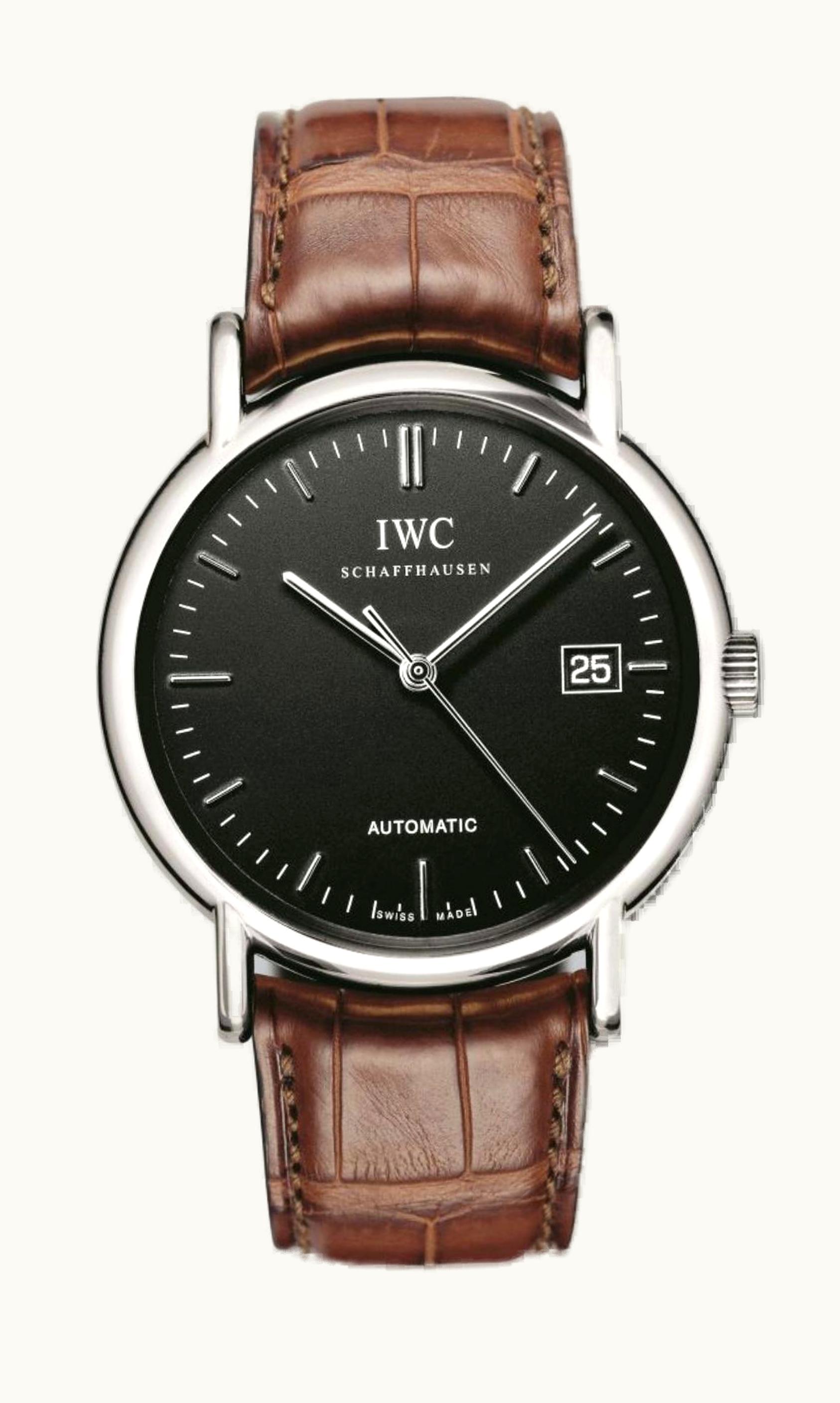 IWC Portofino Automatic / Stainless Steel / Black / Strap