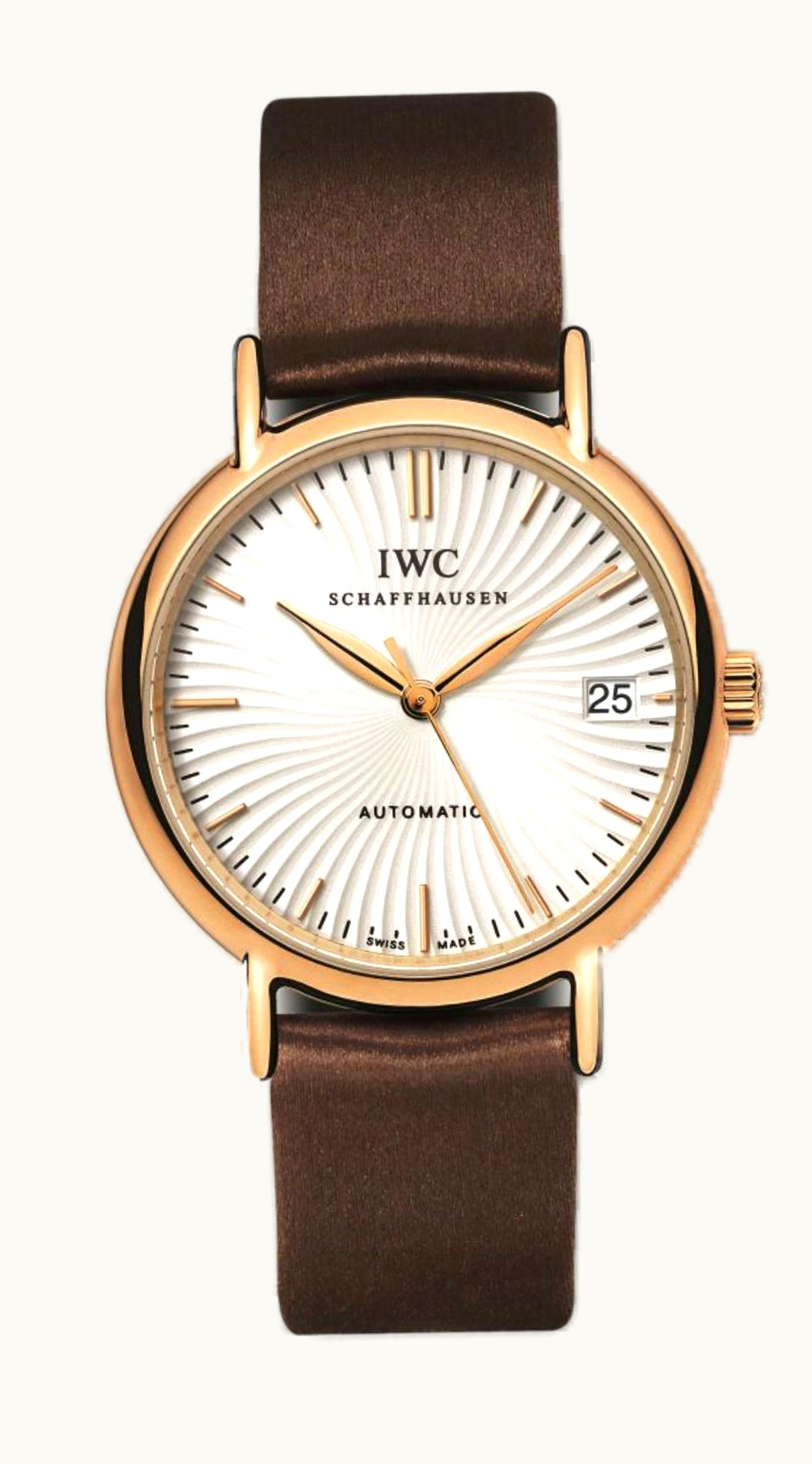IWC Portofino Midsize Rose Gold / Silver