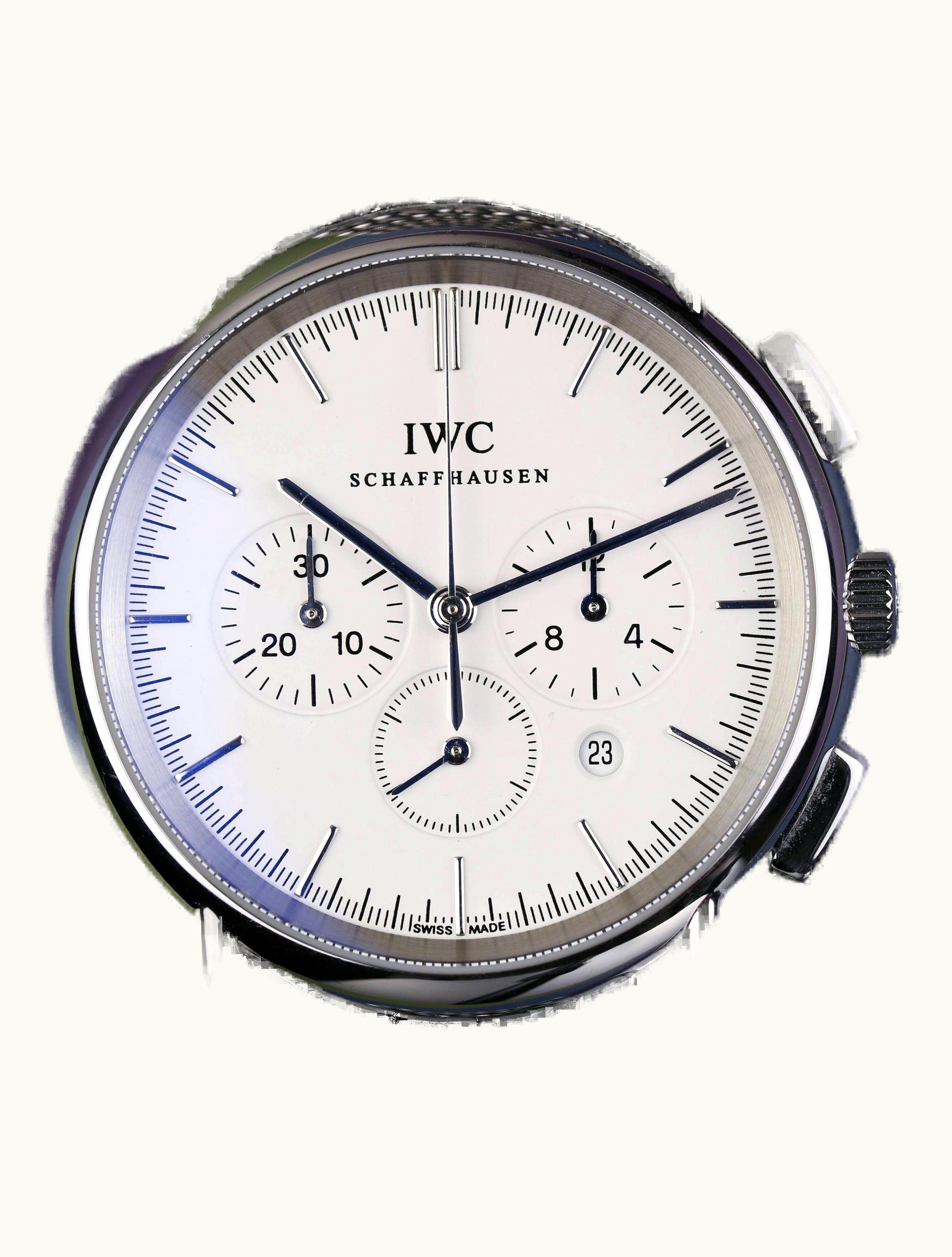 IWC Portofino Chronograph MecaQuartz Stainless Steel / Silver