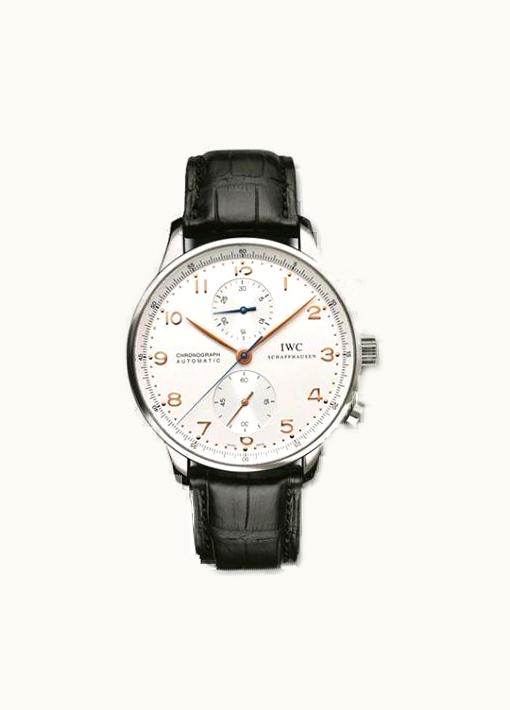 IWC Portuguese Chrono-Automatic Stainless Steel / Silver