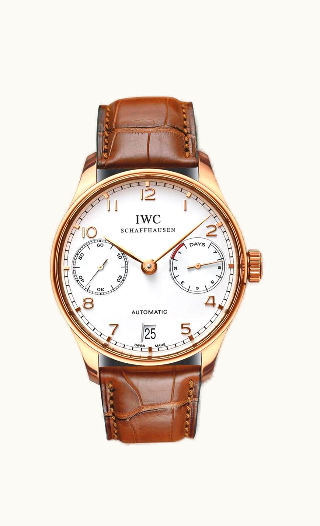 IWC Portuguese Automatic Rose Gold / Silver