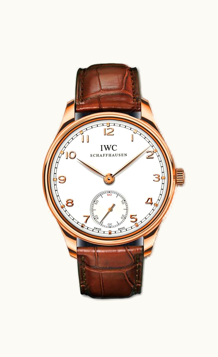 IWC Portuguese Hand-Wound Rose Gold Boutique Edition