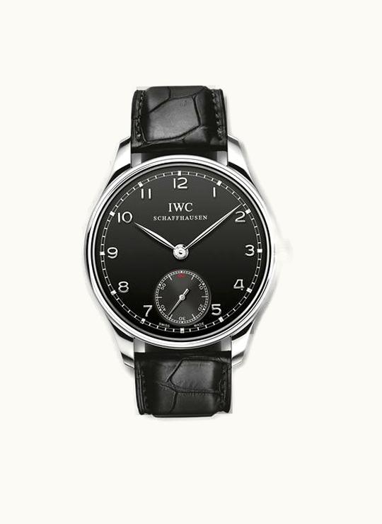 IWC Portuguese Hand-Wound Black