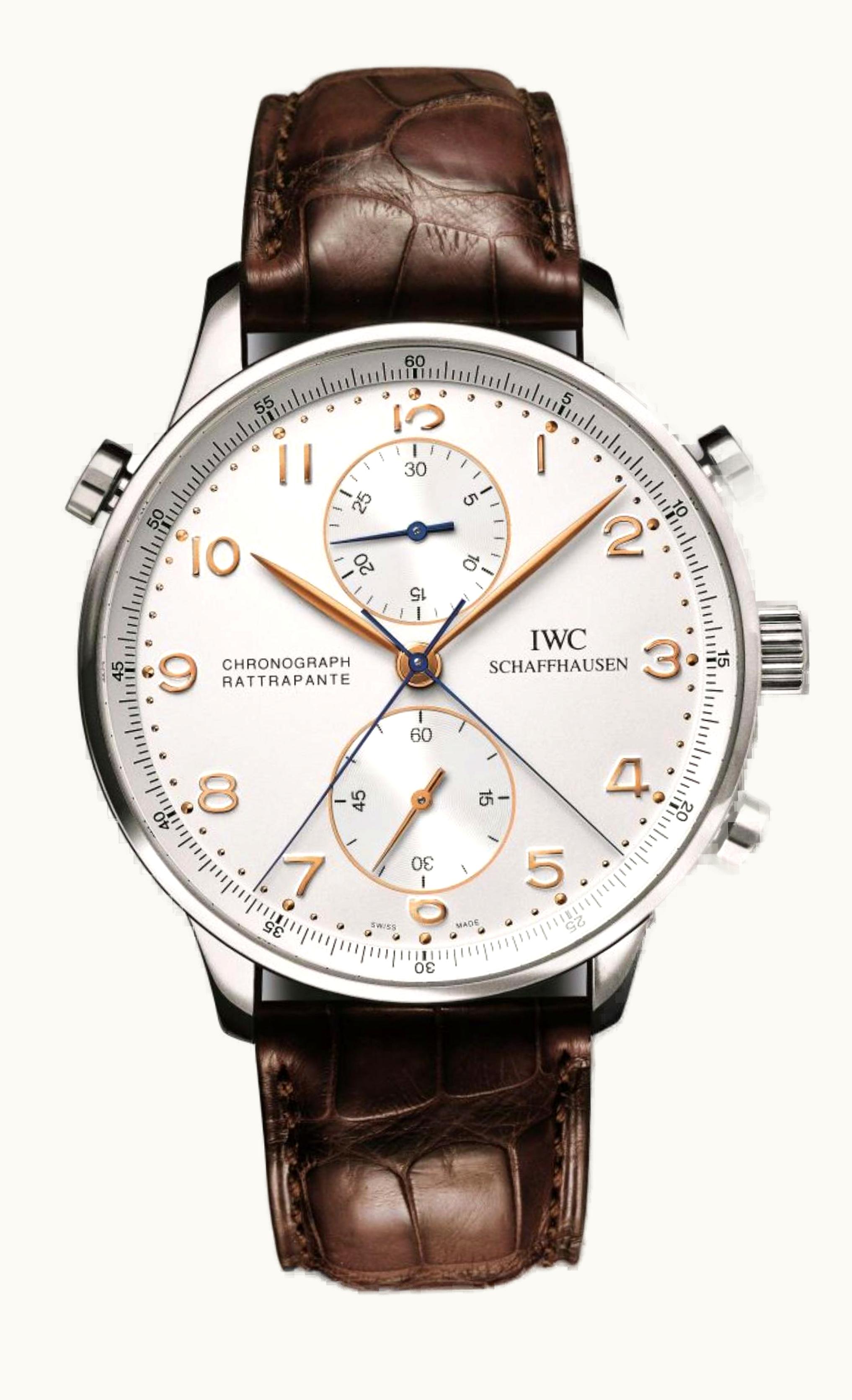 IWC Portuguese Chrono-Rattrapante Open Caseback