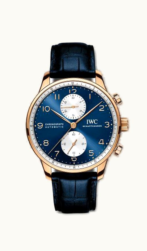 IWC Portugieser Chrono-Automatic Bucherer Blue Editions