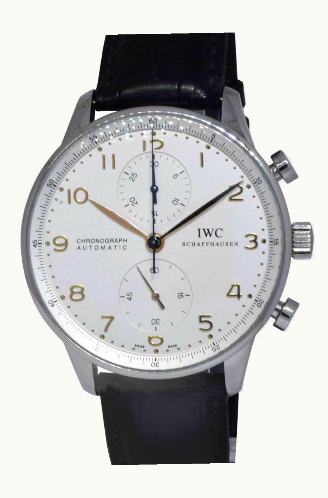 IWC Portuguese Chrono-Automatic White Gold / Black