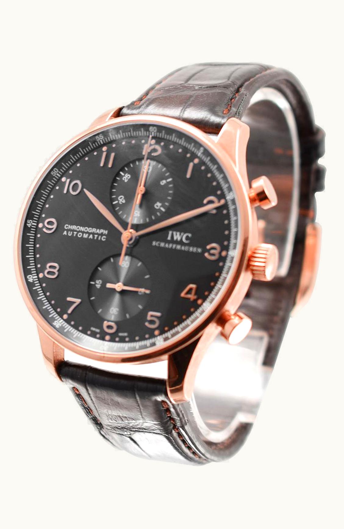 IWC Portuguese Chrono-Automatic Rose Gold / Silver