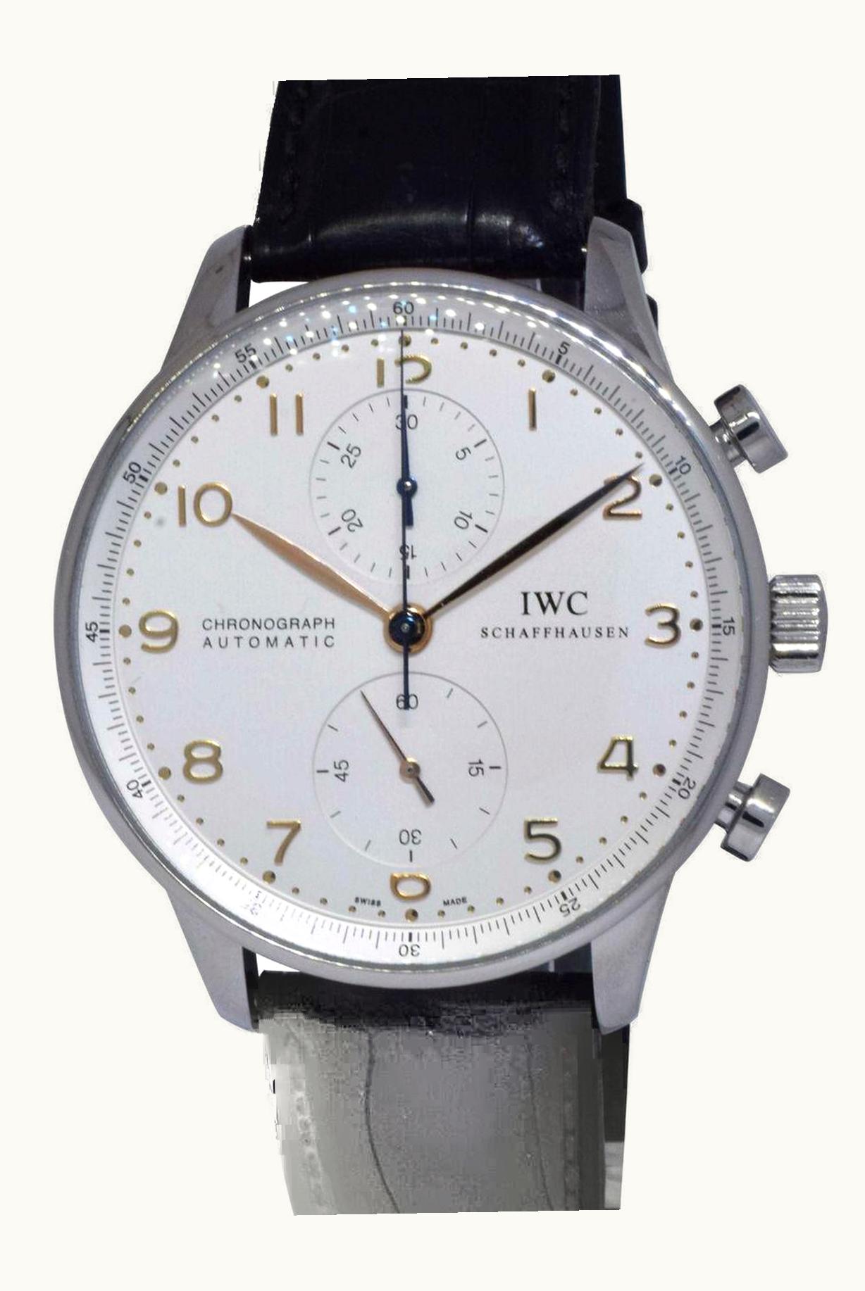 IWC Portuguese Chrono-Automatic White Gold / Silver