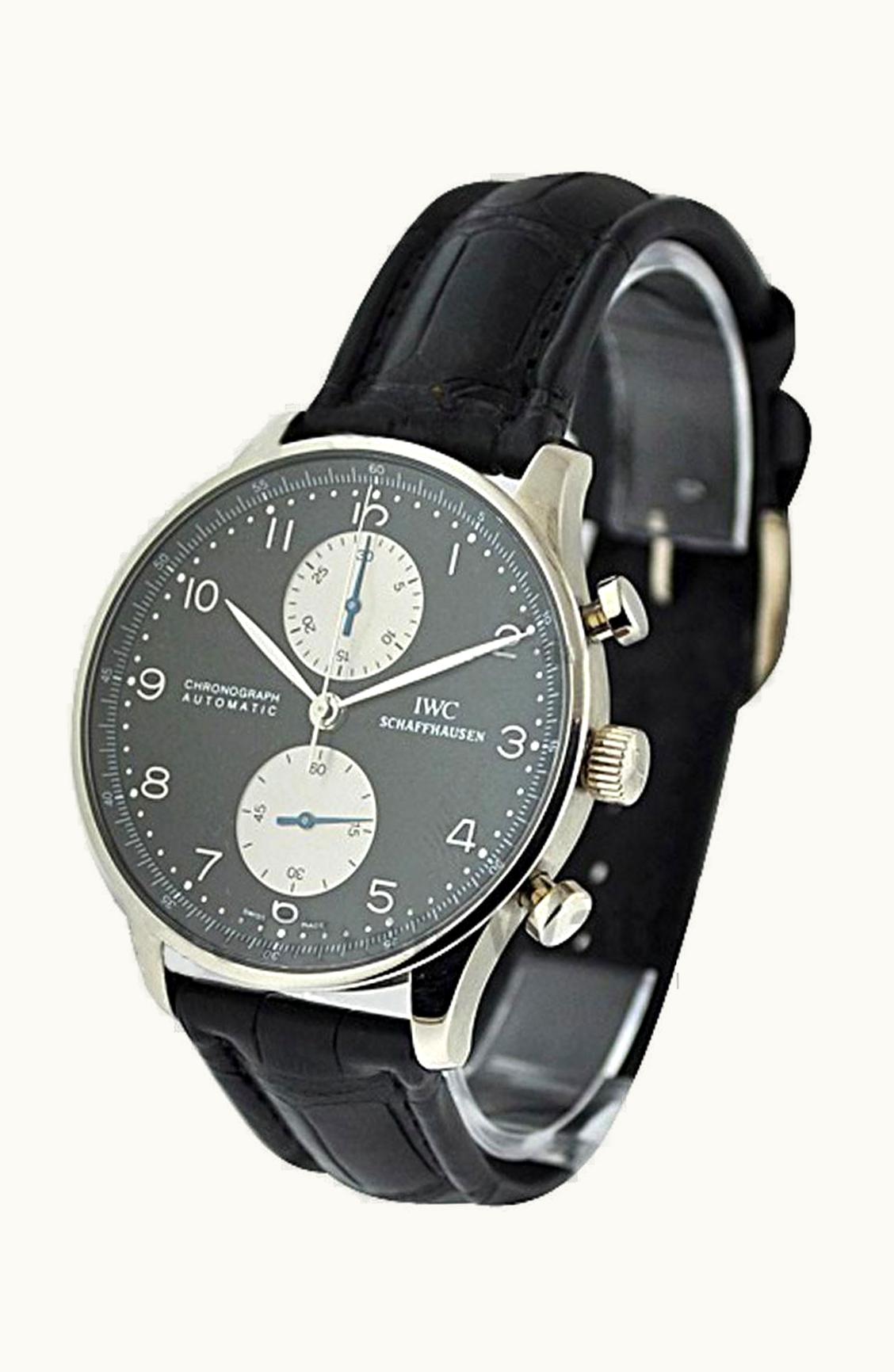 IWC Portuguese Chrono-Automatic White Gold / Black