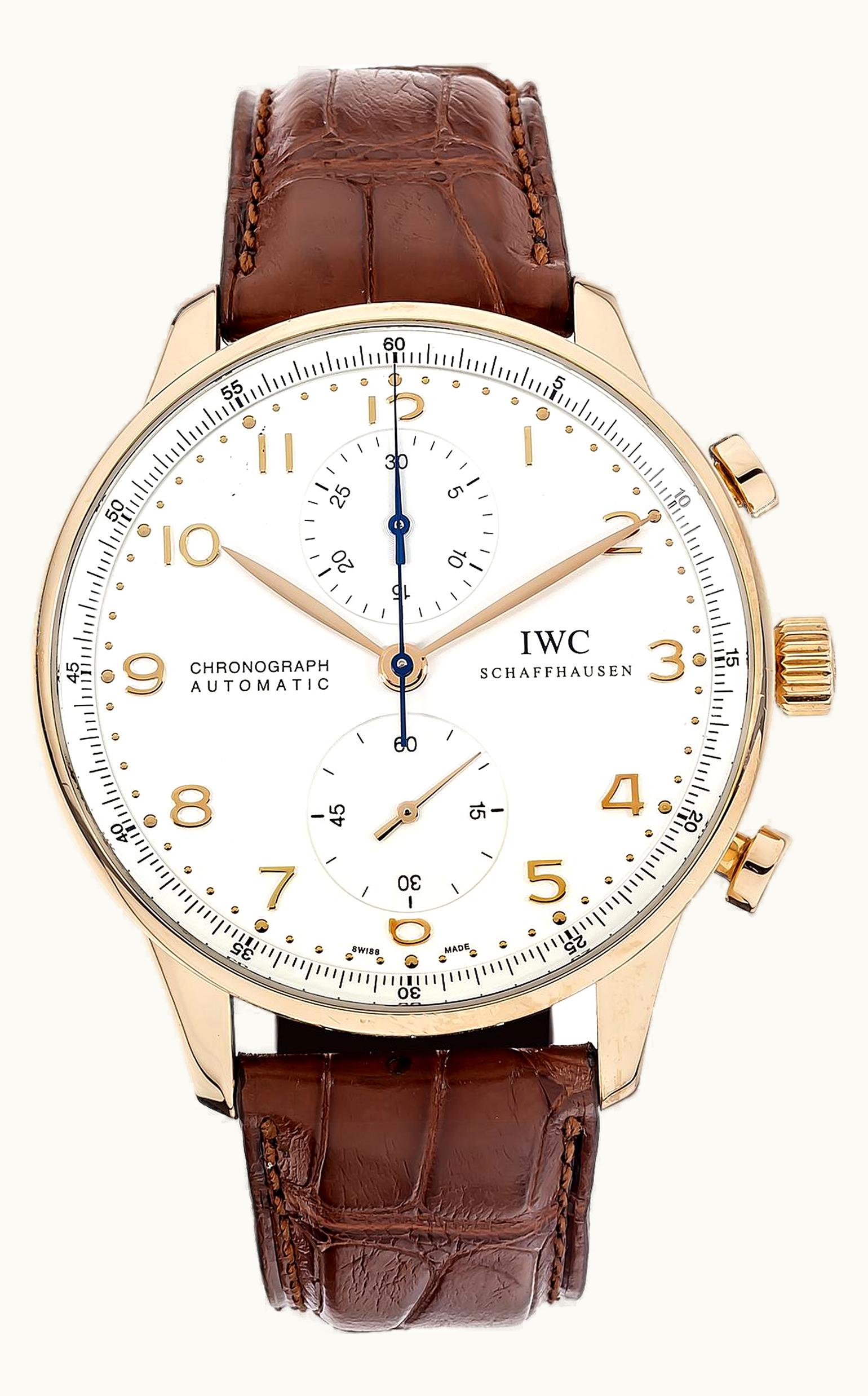 IWC Portuguese Chrono-Automatic Yellow Gold / Silver