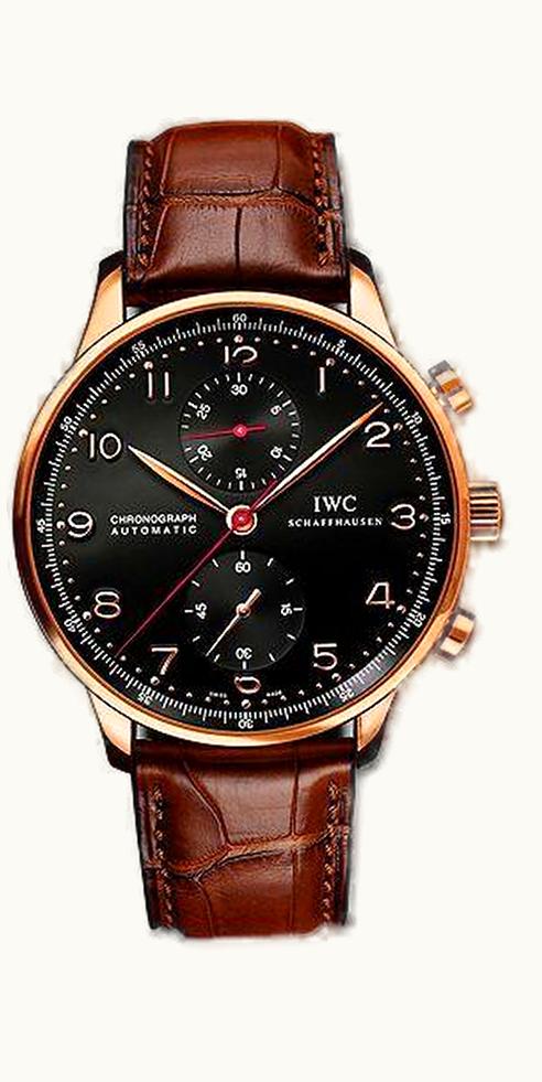 IWC Portuguese Chrono-Automatic Rose Gold / Concours Reine Elisabeth 2008