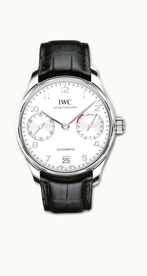 IWC Portugieser Automatic 5007 Stainless Steel / Silver / Silver Numerals