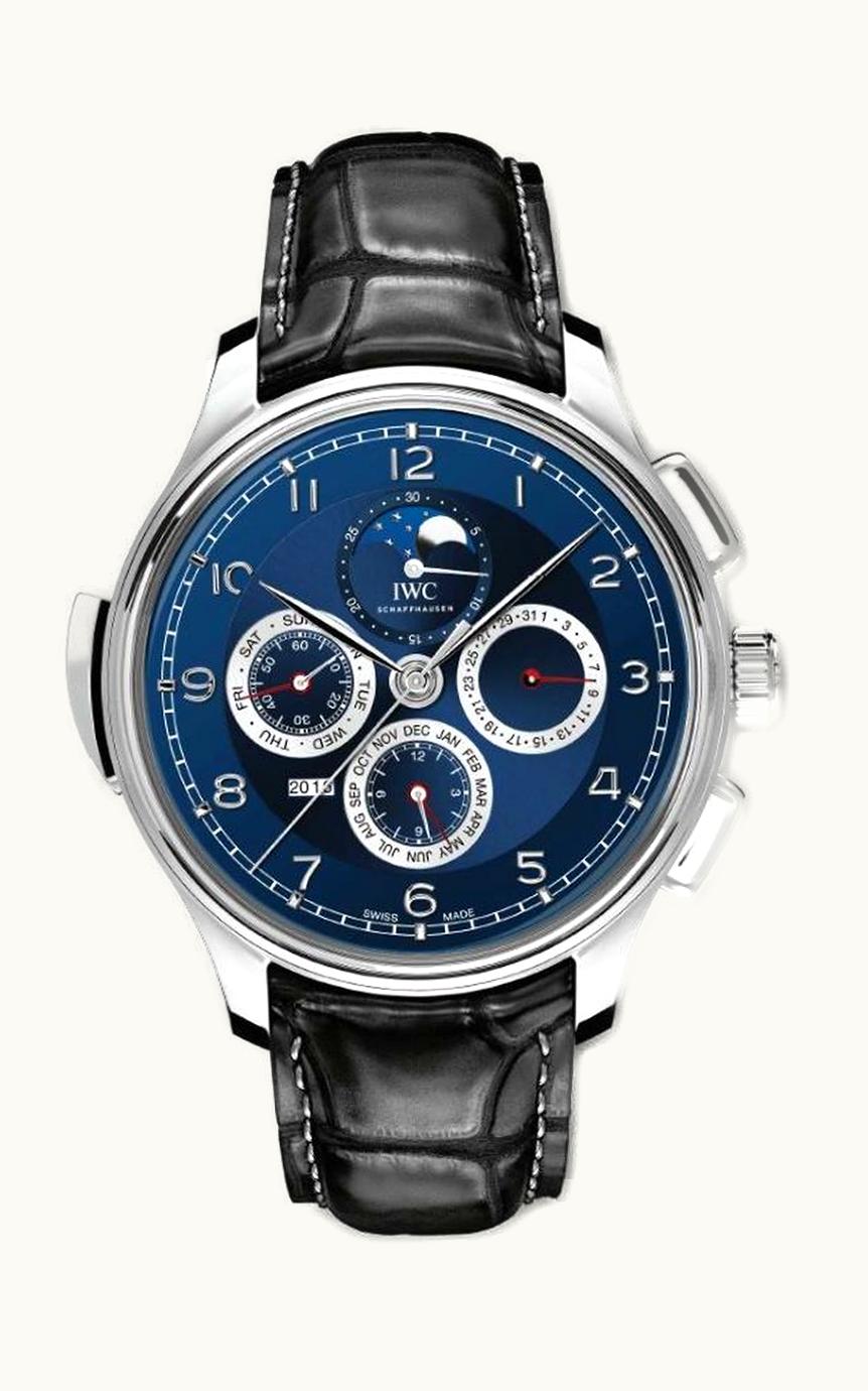 IWC Portugieser Grande Complication Platinum / Bucherer Blue