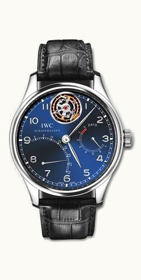 IWC Portuguese Tourbillon Mystère Rétrograde Platinum / Arije
