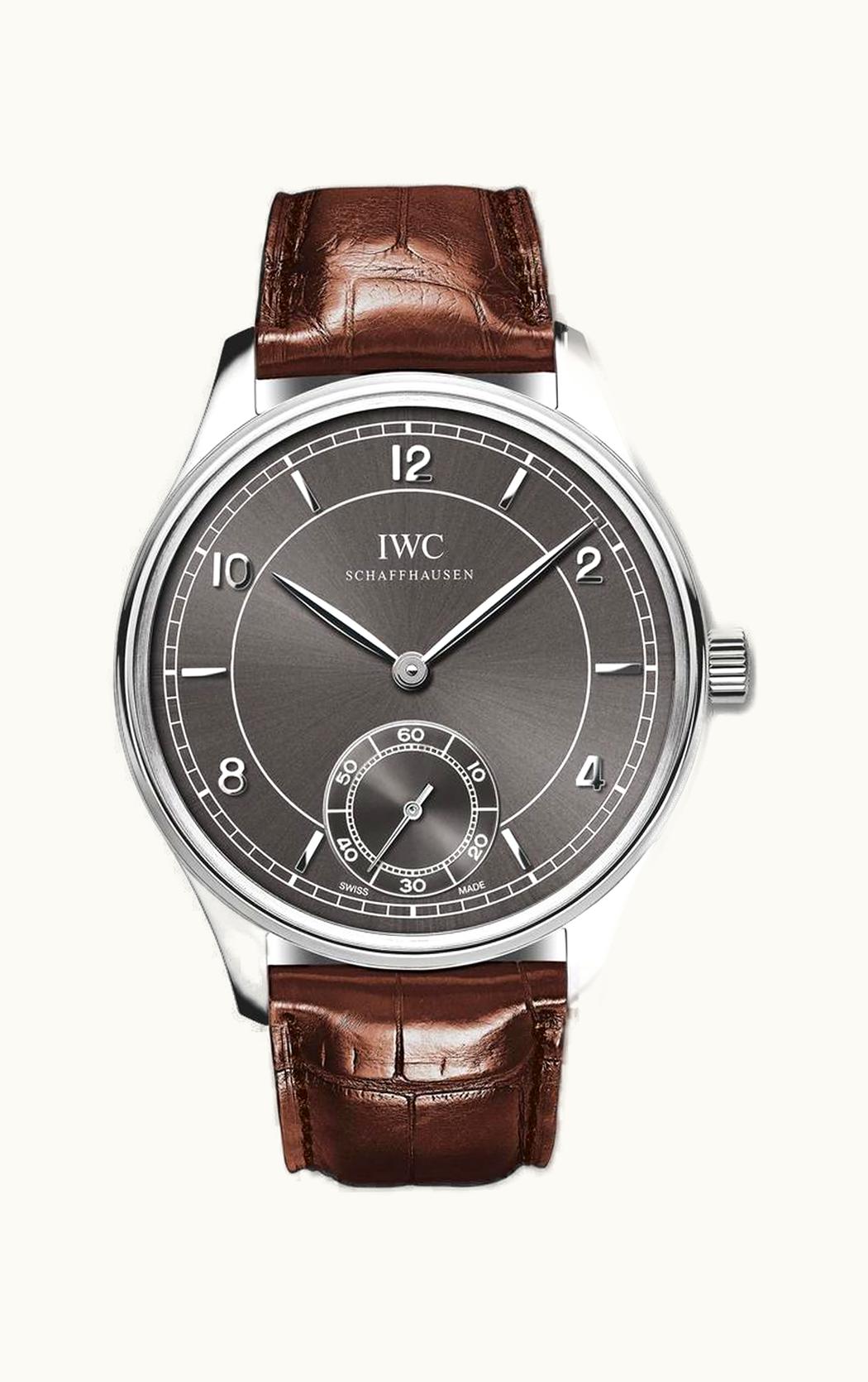 IWC Vintage Portuguese Hand-Wound 1939 White Gold