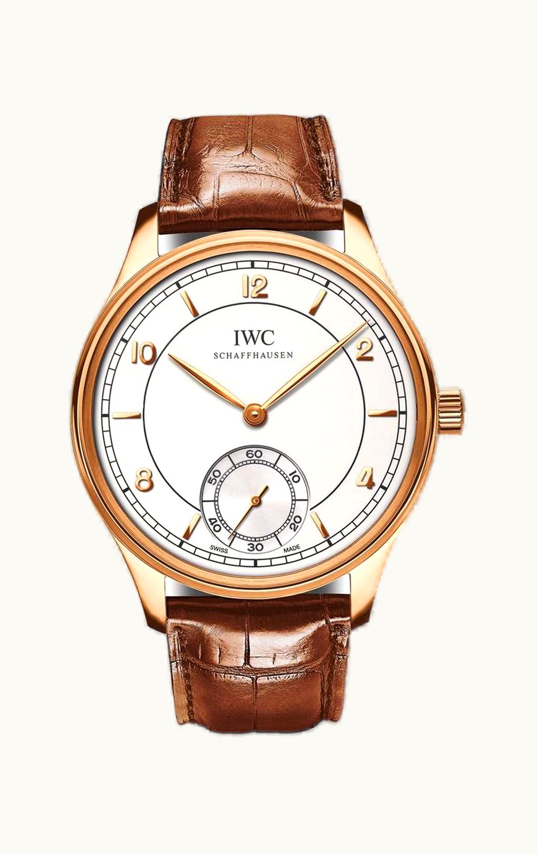 IWC Vintage Portuguese Hand-Wound 1939 Rose Gold