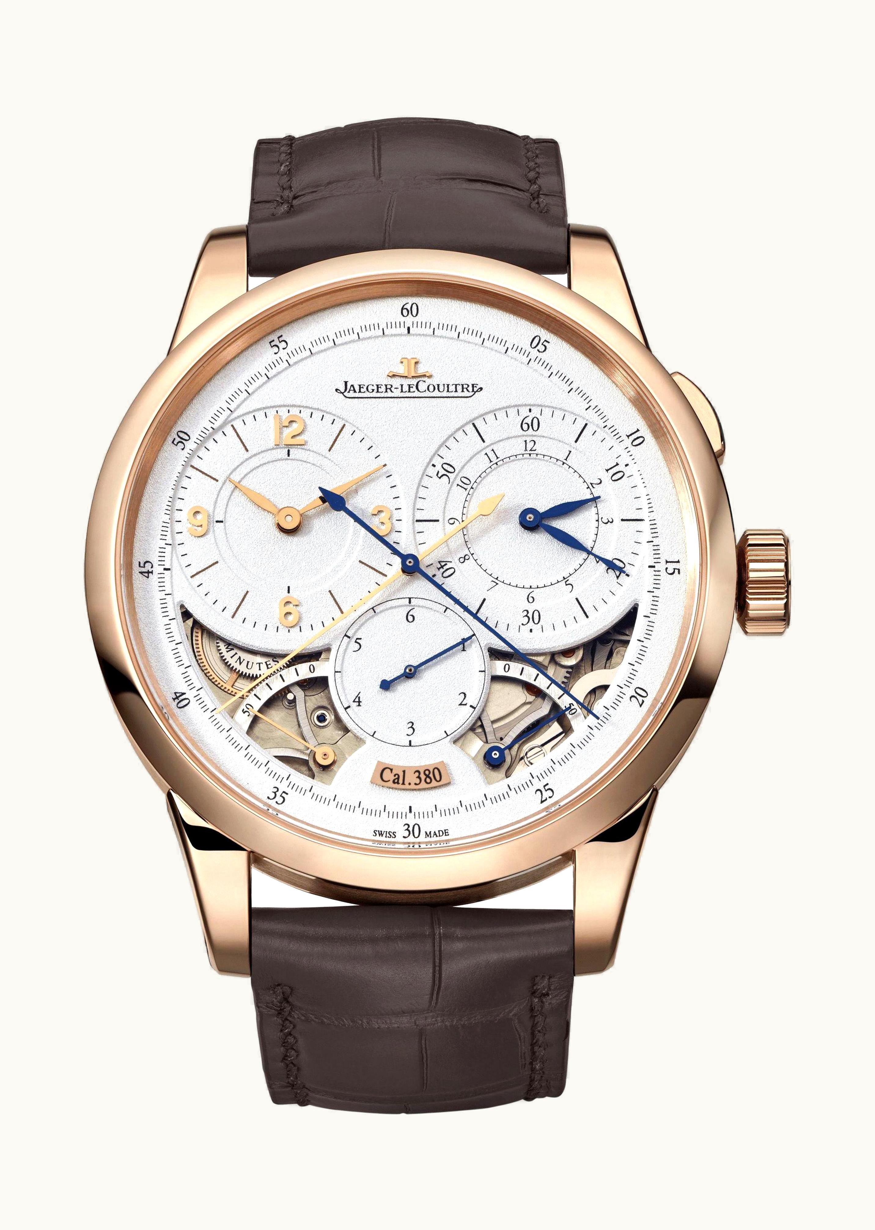 Jaeger-LeCoultre Duomètre Chronographe Pink Gold / Silver