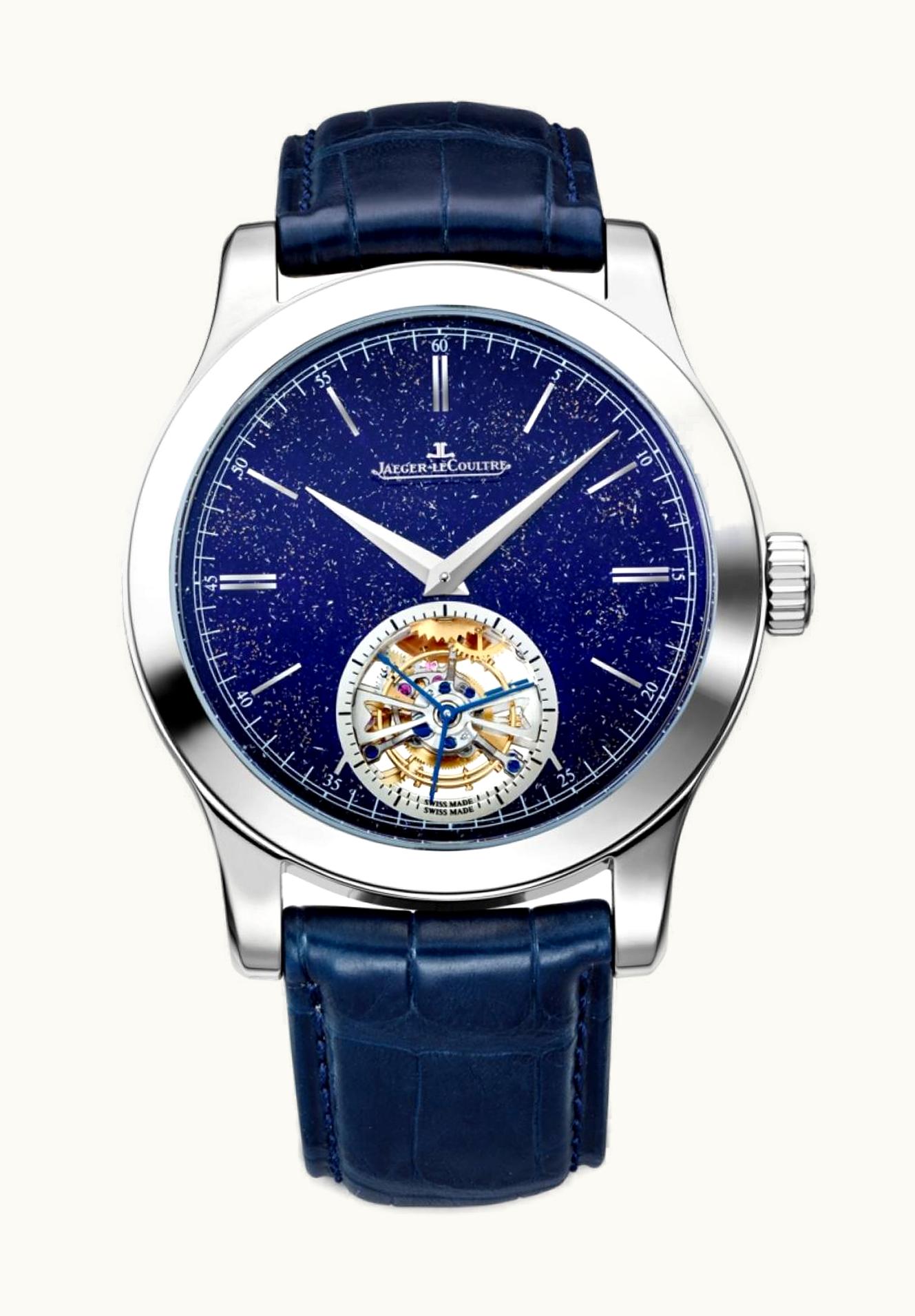 Jaeger-LeCoultre Master Grand Tourbillon White Gold / Blue Enamel