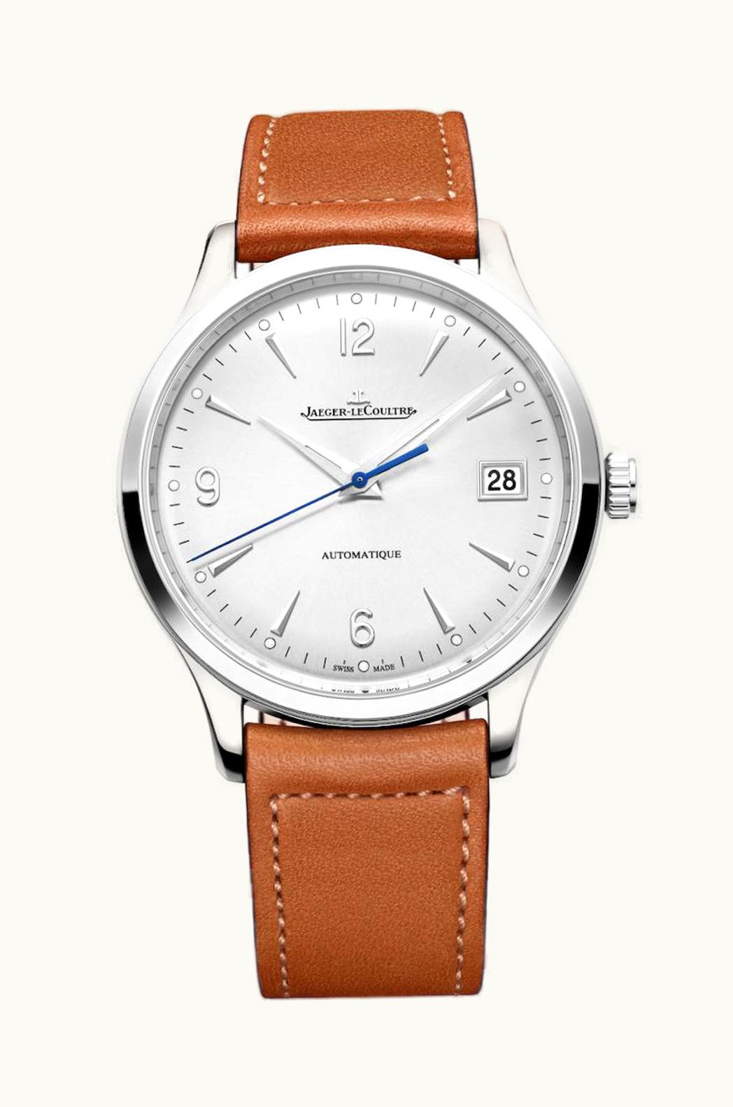 Jaeger-LeCoultre Master Control Date Stainless Steel / Silver / Novonappa