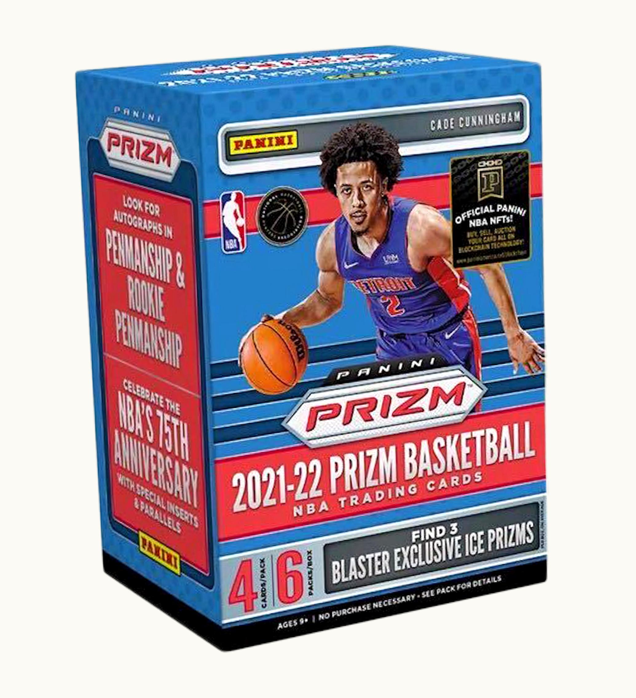Panini 2021 22 Panini Prizm Basketball Blaster Box Ice Prizms