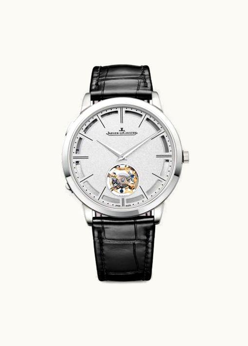 Jaeger-LeCoultre Master Ultra Thin Minute Repeater Flying Tourbillon White Gold / Silver