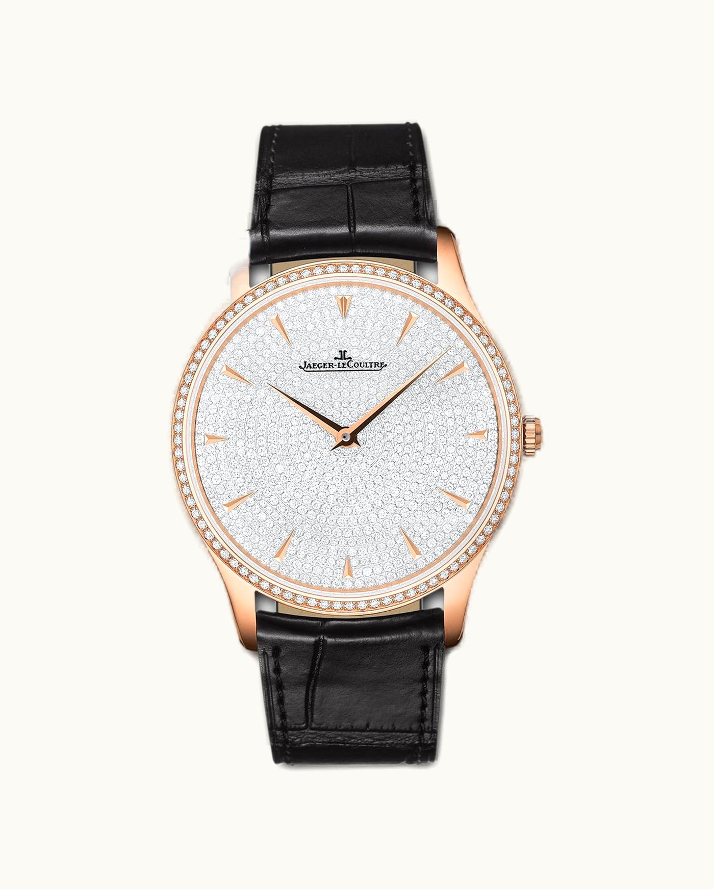 Jaeger-LeCoultre Master Ultra Thin Pink Gold Diamond