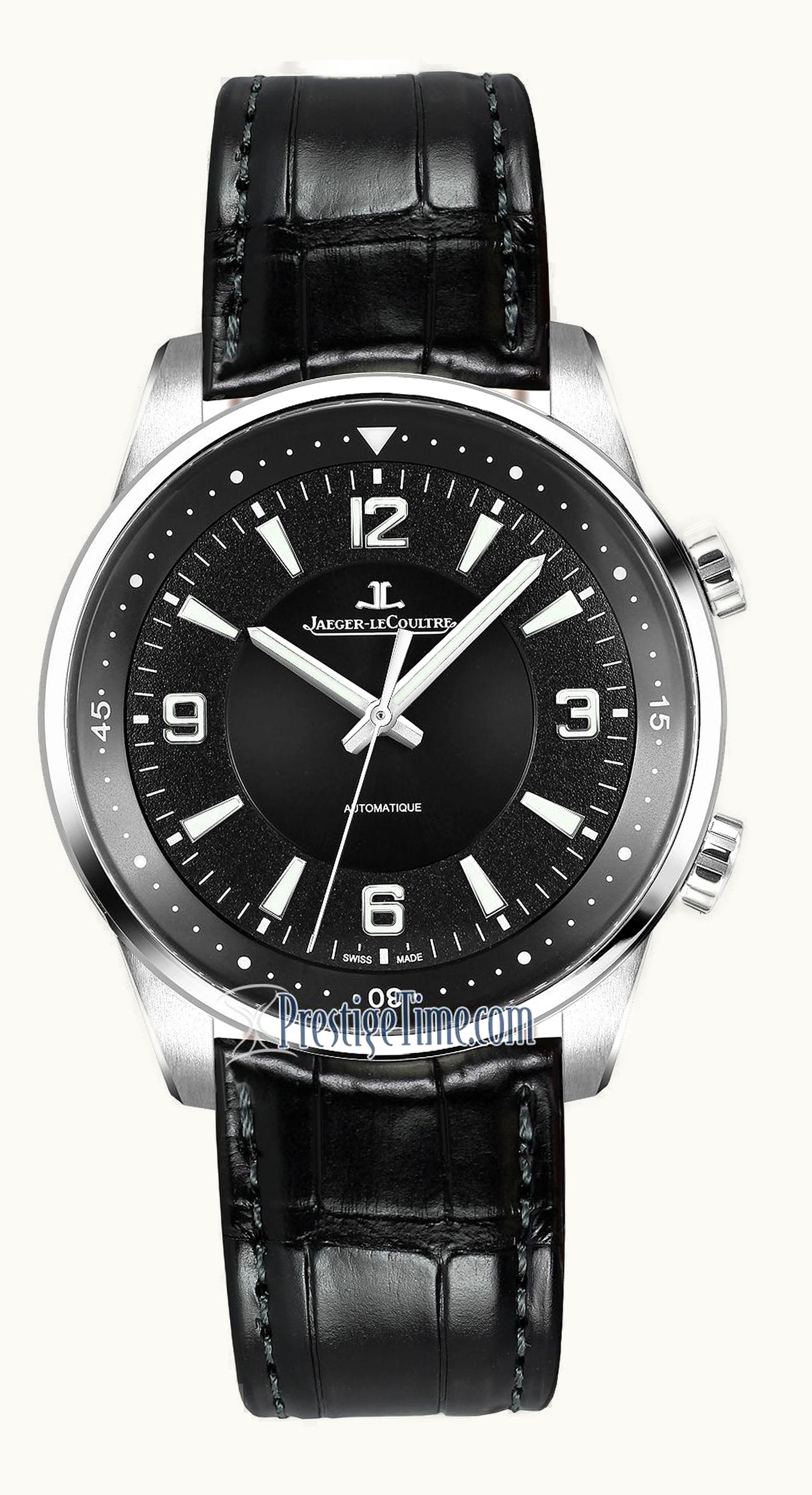 Jaeger-LeCoultre Polaris Automatic Stainless Steel / Black / Alligator