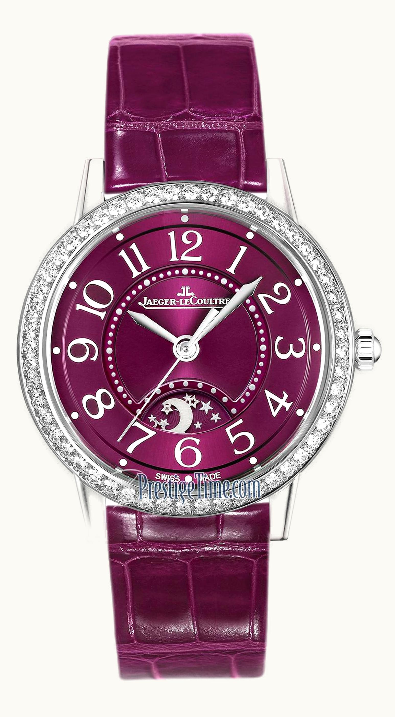 Jaeger-LeCoultre Rendez-Vous Night & Day Stainless Steel / Diamond / Purple