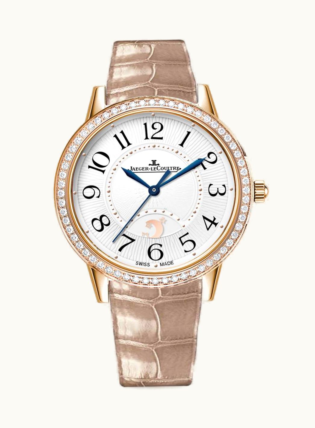Jaeger-LeCoultre Rendez-Vous Night & Day Large Pink Gold / Diamond / Silver