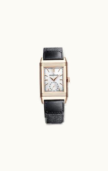 Jaeger-LeCoultre Reverso Tribute Small Seconds Pink Gold / Silver / Fagliano
