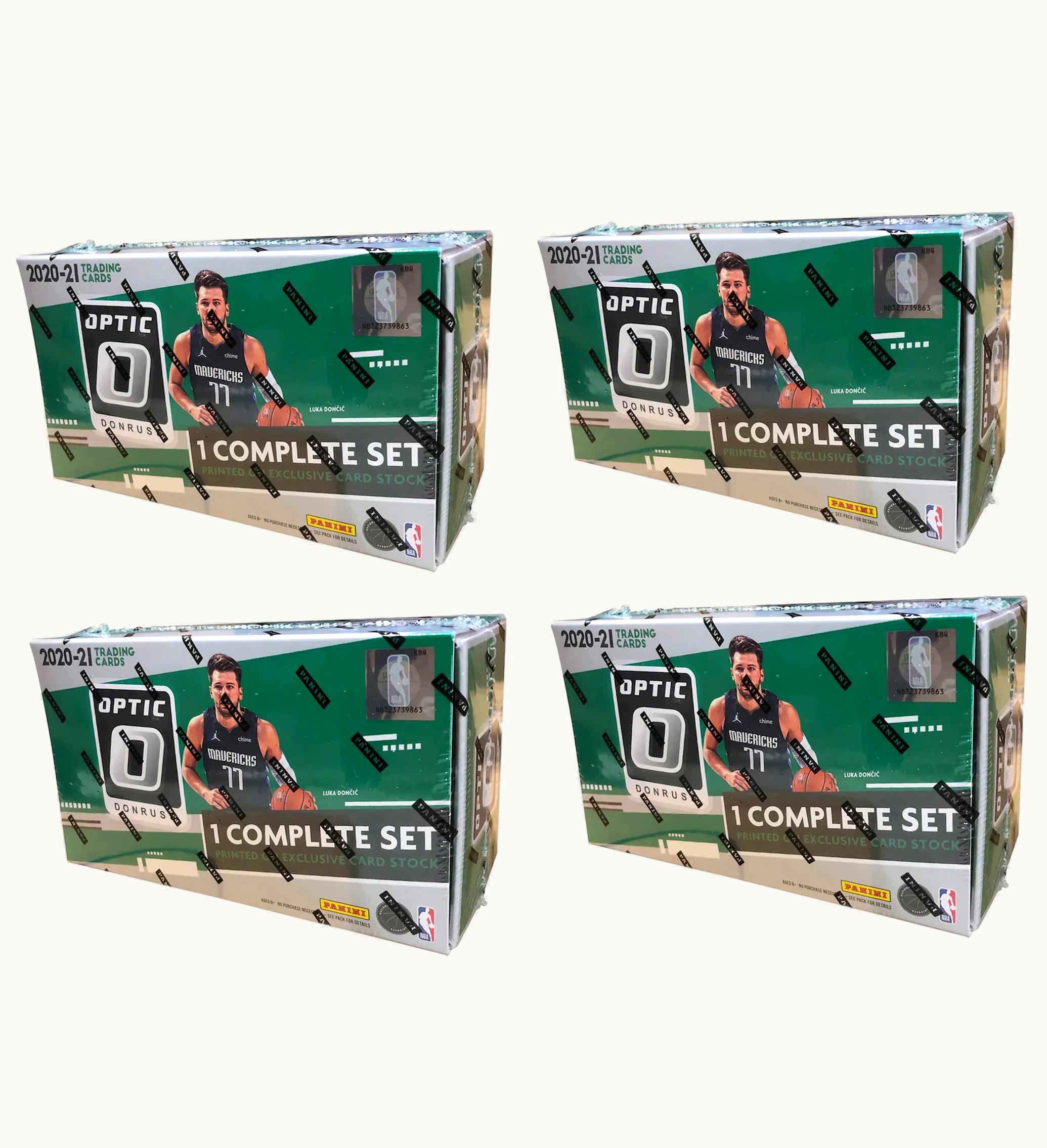 Panini 2020 21 Panini Donruss Donruss Basketball Basketball Complete Set Fanatics Exclusive 4x Lot