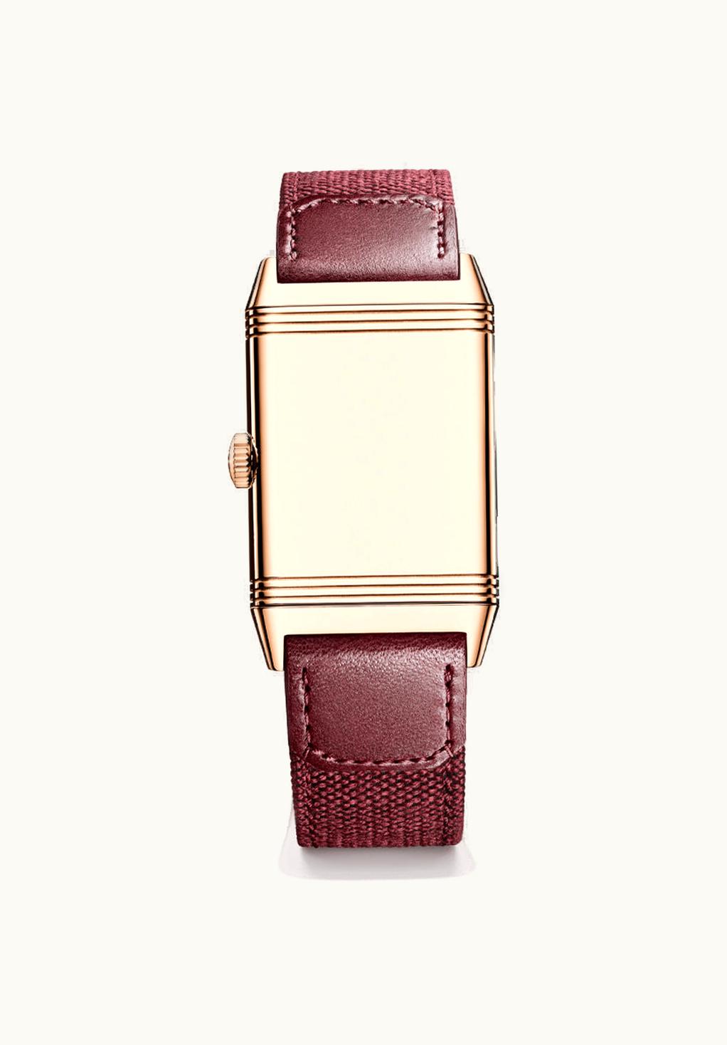 Jaeger-LeCoultre Reverso Tribute Duoface Rose Gold / White